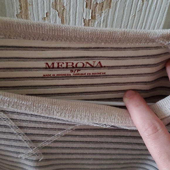 Merona Other - Mens Long sleeve striped shirt
